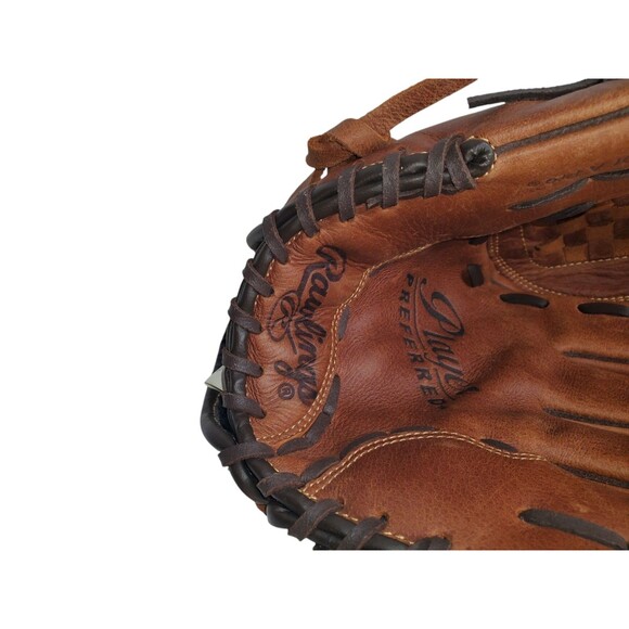 Rawlings P12BF 12" Brown Leather Baseball Glove for Right Handed Thrower RHT - Picture 7 of 10